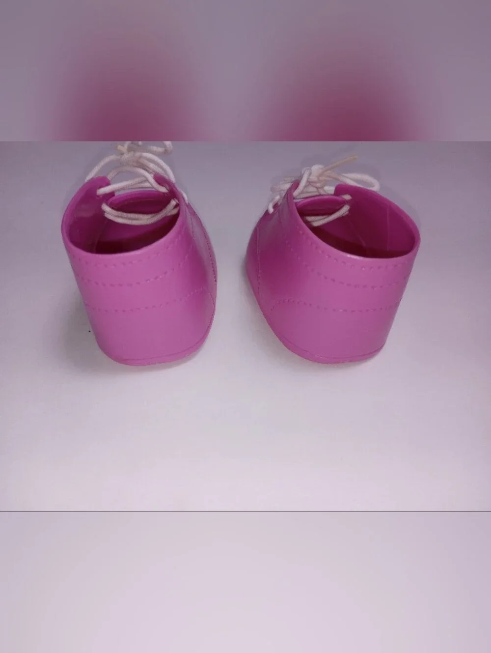 Vintage Cabbage Patch Kids Doll Pink Lace Up Shoes w/ Socks CPK